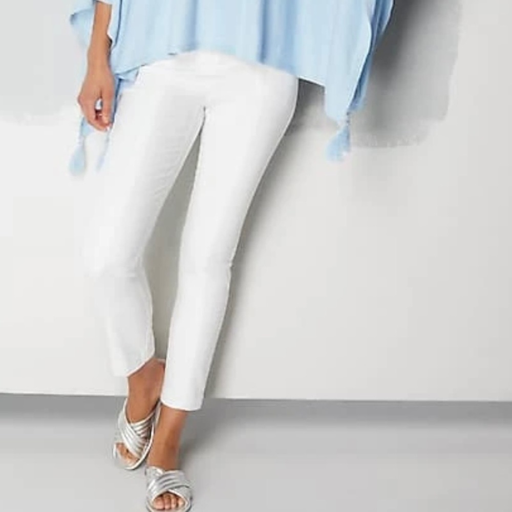 J. Jill Essential Cotton Stretch Ankle Pants
